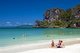 Thailand: Tourists on the beach, Hat Rai Leh West, Krabi Coast